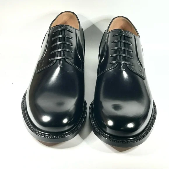 New Dior Evidence Black Leather Derby Size 42.5EU